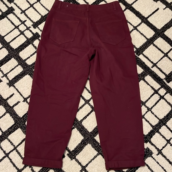 Promod x Pantone cosmic violet jeans Oscar 8 purple maroon burgundy - Picture 6 of 6